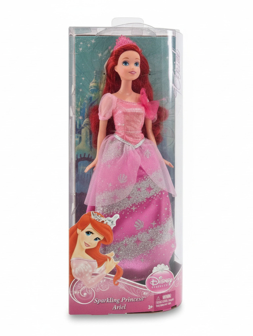 Disney Sparkling Princess Ariel Doll by Mattel 11" NIB
